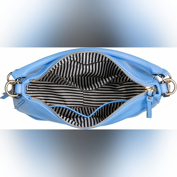 Kate Spade Blue Cobble Hill Small Ella Crossbody Tote Handbag Purse - Picture 4 of 13